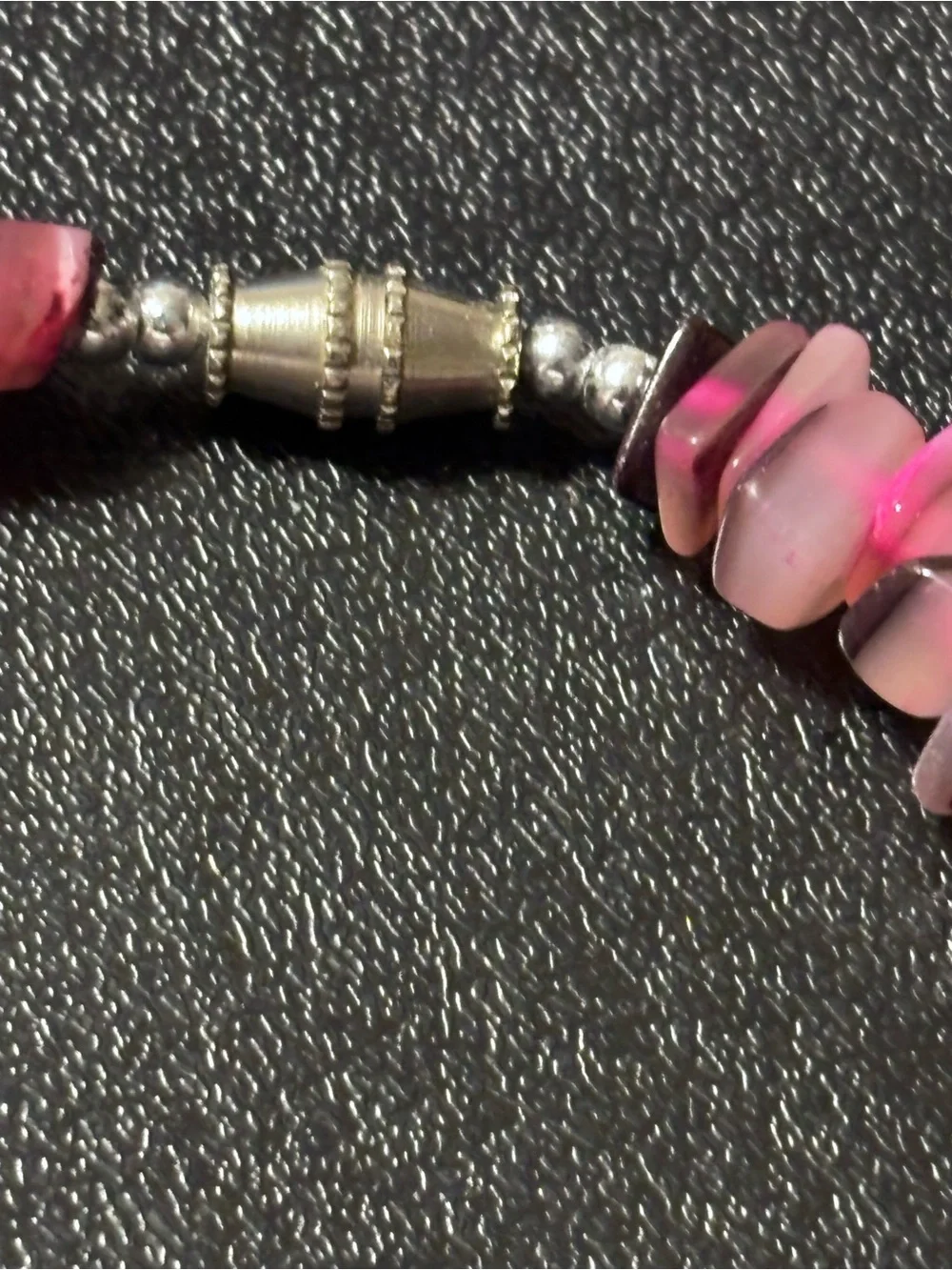 Pink Purple Mixed Shell‎ Chip Necklace Costal Surfer Beach Y2K
